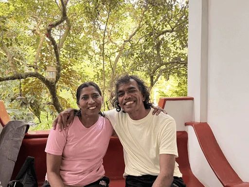 Anitha and Ramesh together at Ayurtheeram